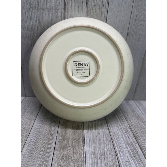 Vtg Denby Energy Celadon Cream England Dinner Bowl Stoneware 8.5" DIA Retired K - Picture 3 of 6